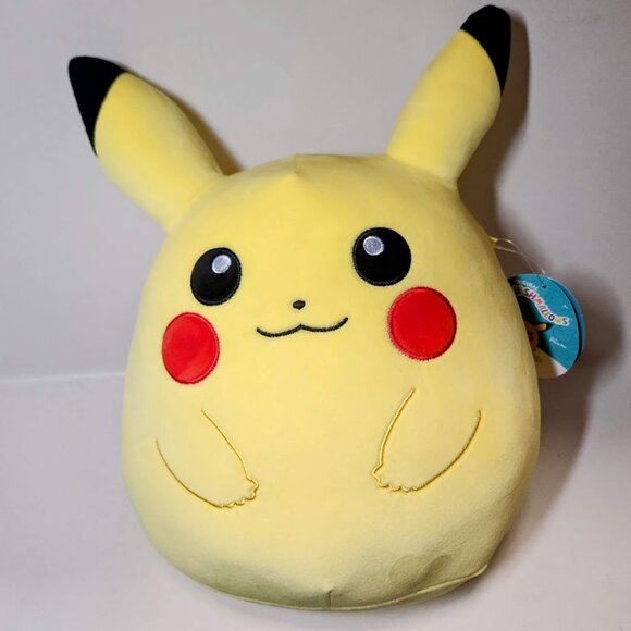 NEW Squishmallows Pokemon 10" Pikachu Stuffed Plush Toy Stuffed Animal 10 inch N - Picture 7 of 7